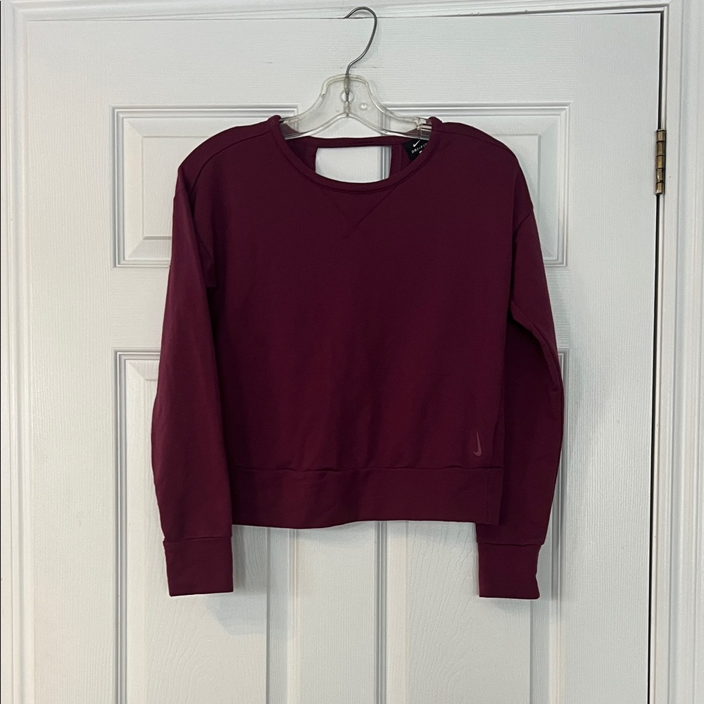 Nike Dri-FIT XS Top in Deep Red - Picture 1 of 4